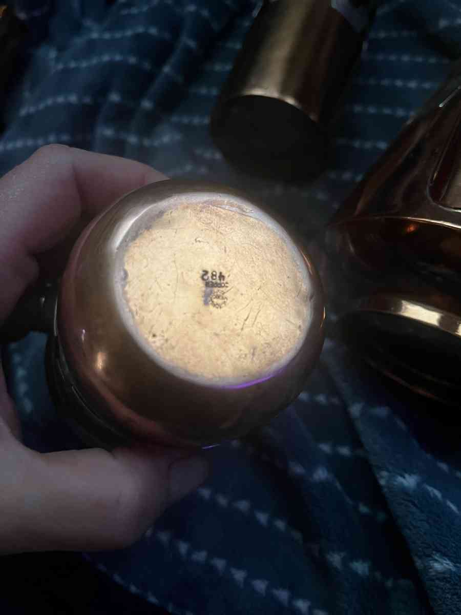 copper and silver Teaset - Evansville, Indiana - FleaMarketBay