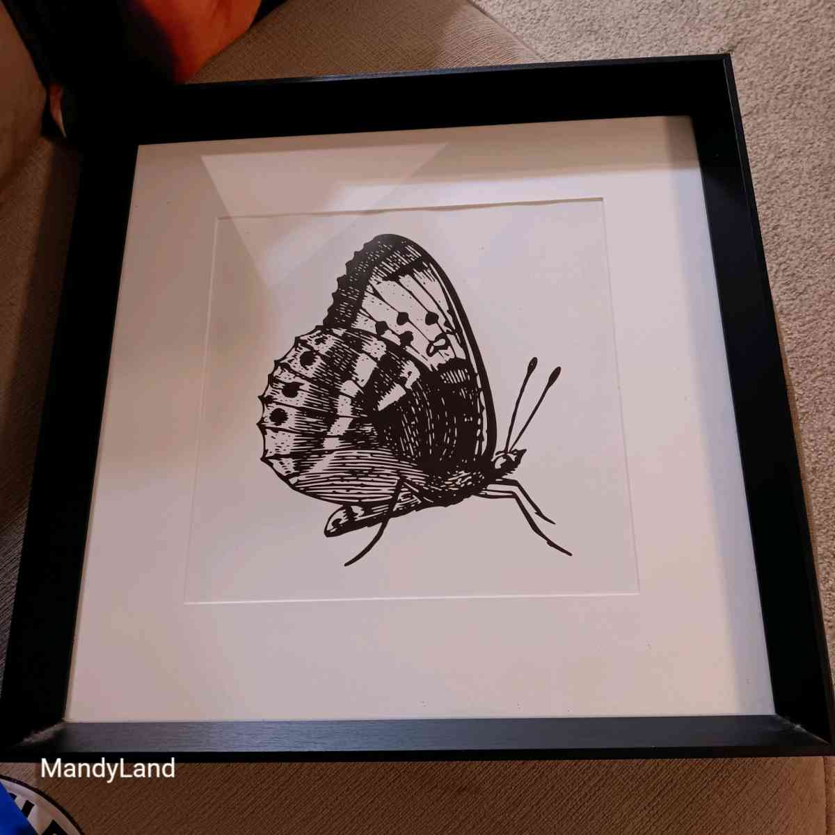 beautiful framed picture