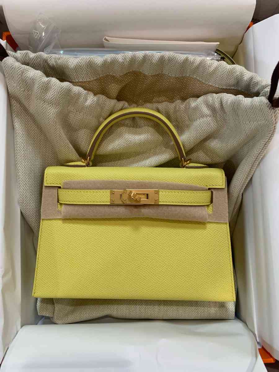 Hermes Mini Kelly Epsom Yellow - Adelanto, California