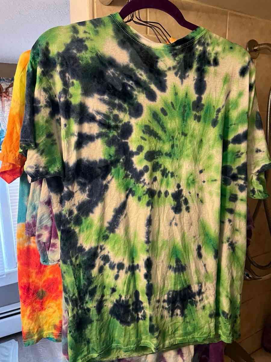 homemade  tiedye shirts made to order - Hollis, New Hampshire