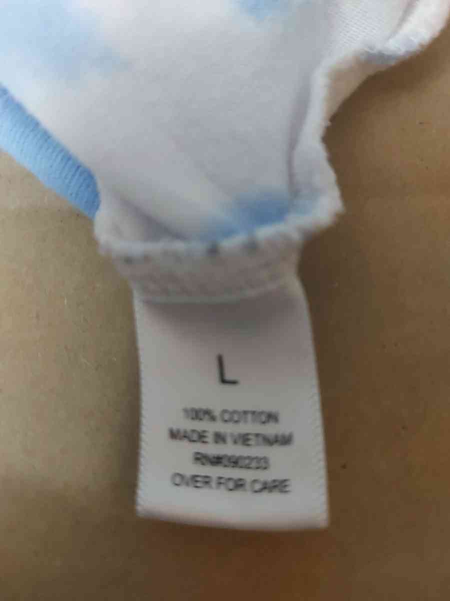 PacSun Scallop Fit Tie Dye Hoodie Size L Beach Casual Surfin - Atlanta, Georgia - FleaMarketBay