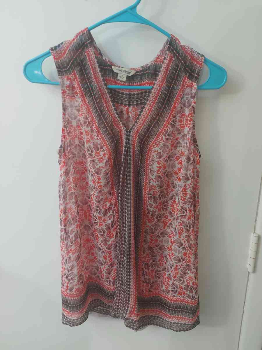 Lucky Brand Womens Printed Border Tank Size S - Atlanta, Georgia