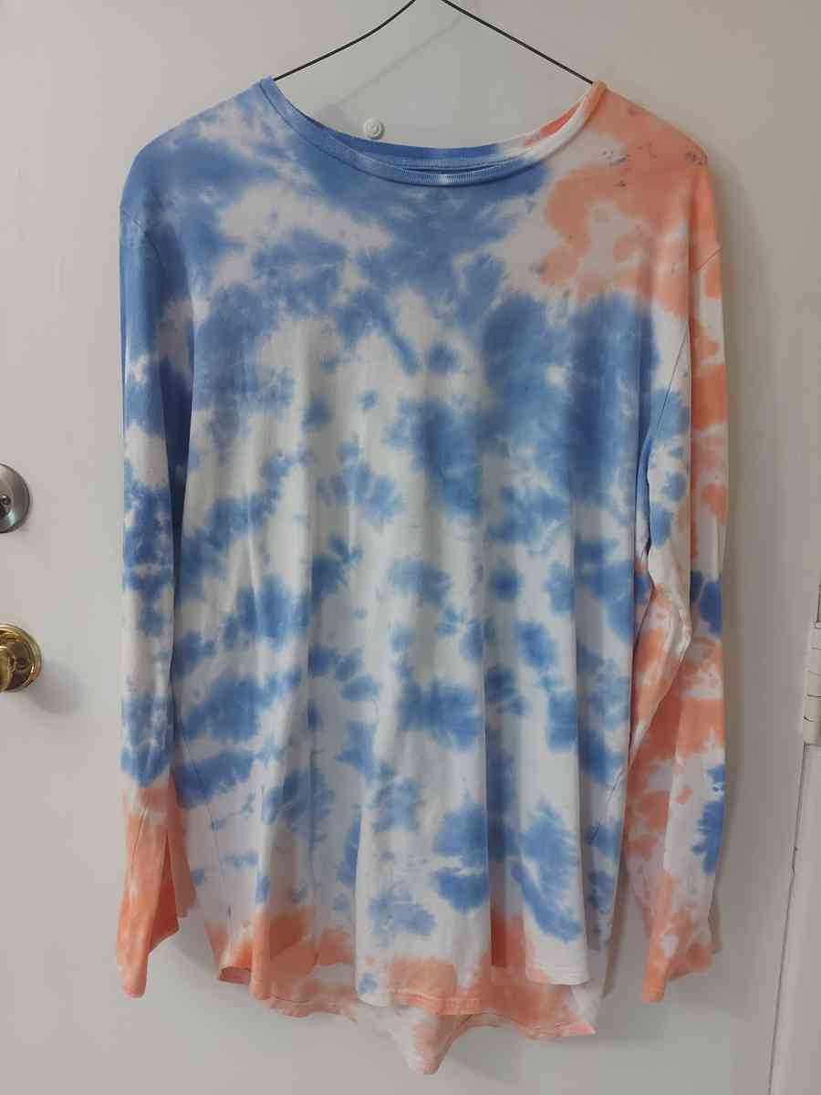 PacSun Scallop Fit Tie Dye Hoodie Size L Beach Casual Surfin - Atlanta, Georgia
