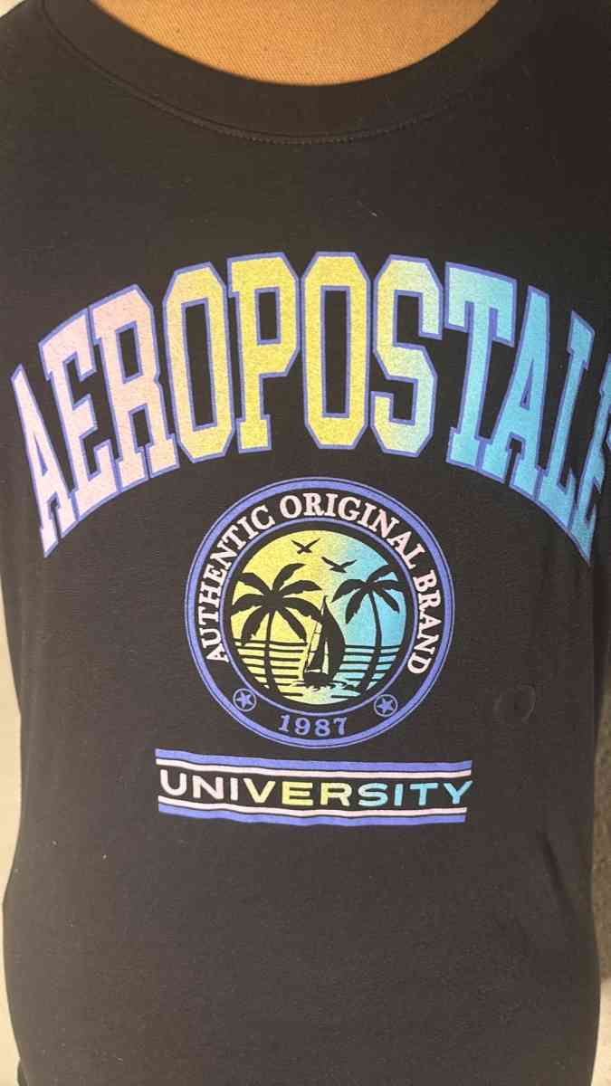 Aeropostale University Classic Crew 1987 Short Sleeve Tee Si - Atlanta, Georgia - FleaMarketBay