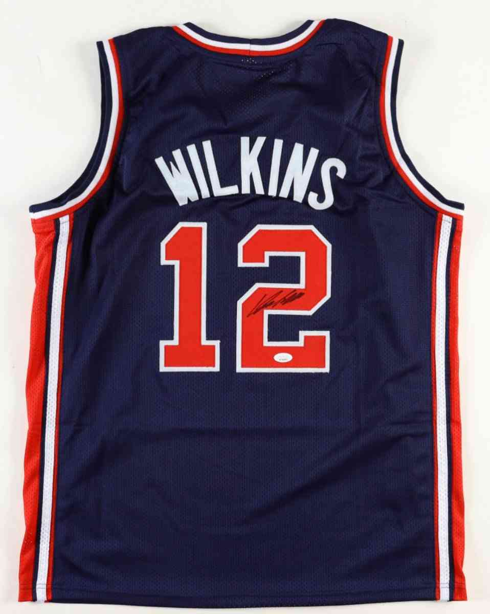 Dominique Wilkins Signed Jersey JSA Team USA