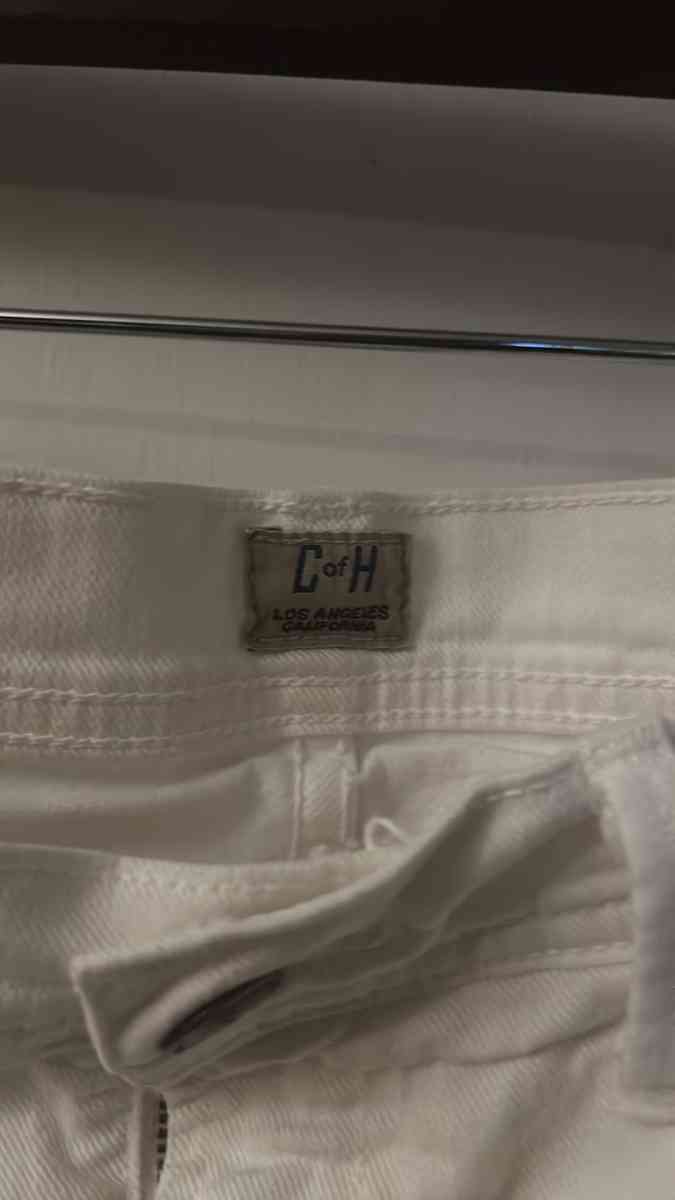 Citizens of Humanity White Dani Cropped Straight Leg Jeans - Atlanta, Georgia - FleaMarketBay