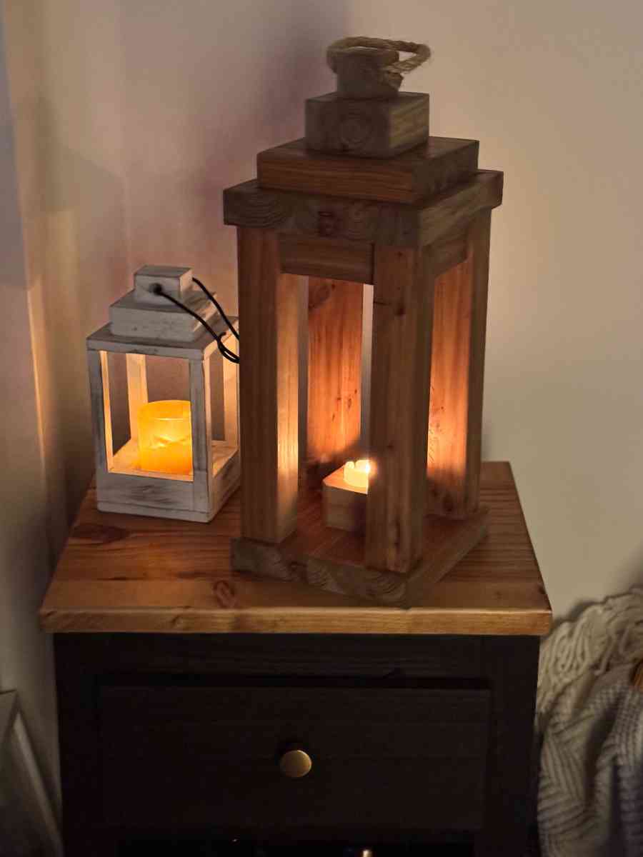 Cedar Wood Handmade Lanterns - Spartanburg, South Carolina - FleaMarketBay