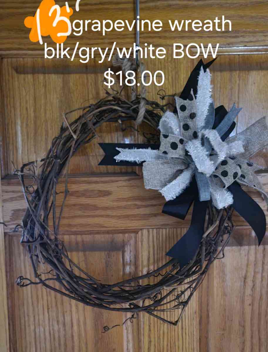 Grapevine Wreaths - Washingtonville, Ohio - FleaMarketBay