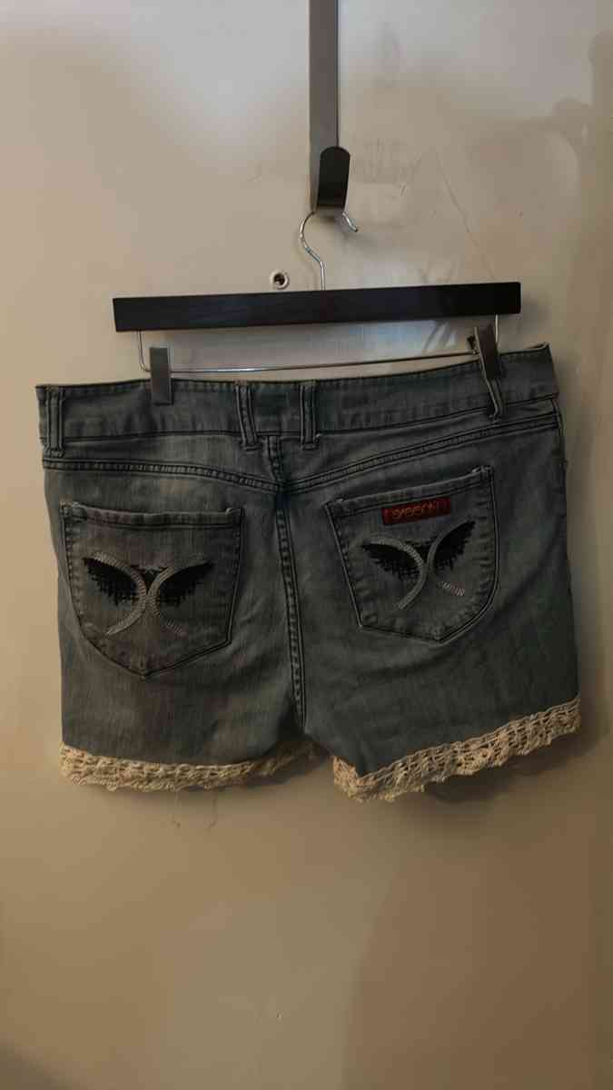 Vintage SASSOON Jeans Ooh La La Bootcut Boogie Lace Trim Hig - Atlanta, Georgia - FleaMarketBay