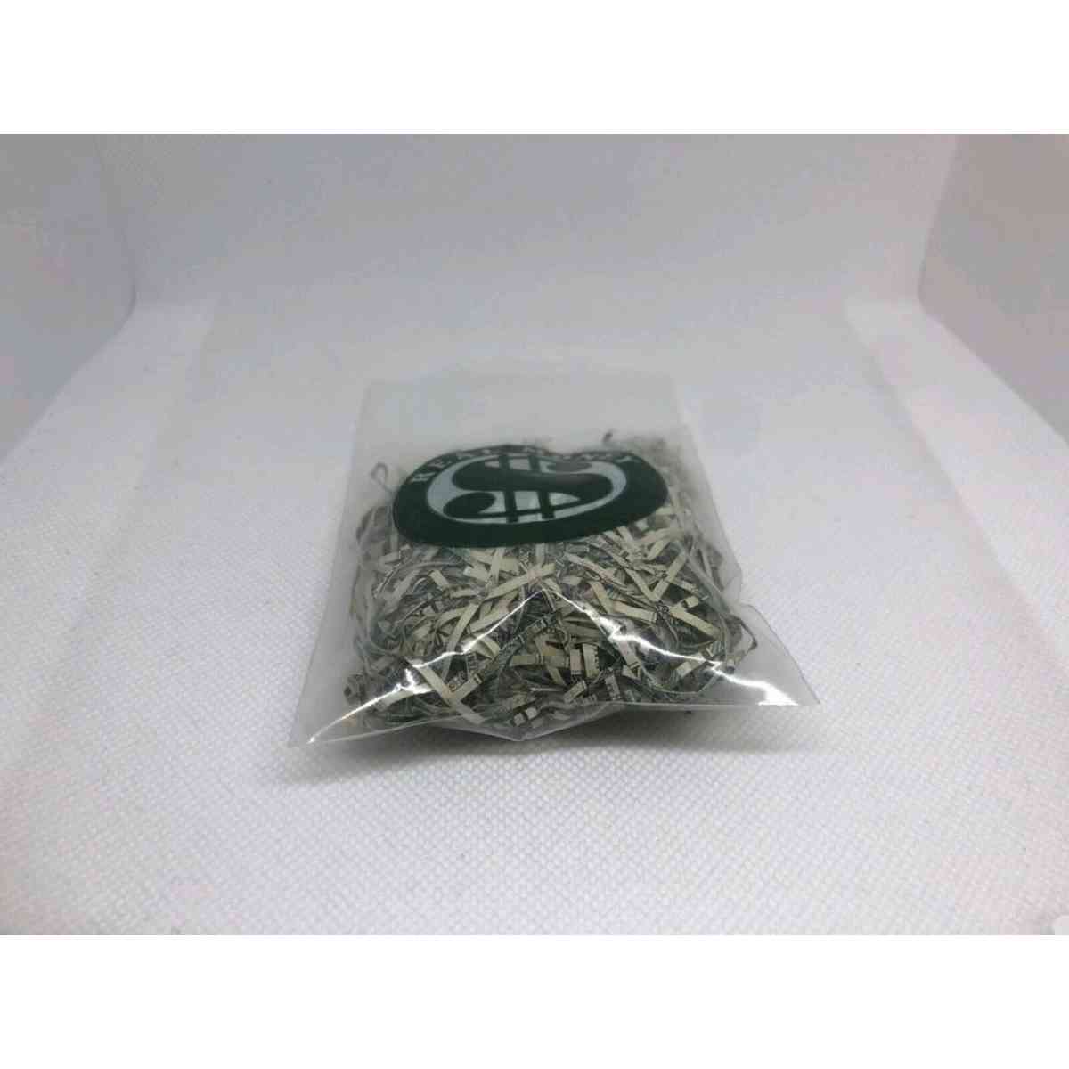 Shredded CASH Money Genuine Currency Bag Prank Bag Gift Gras - Alicia, Arkansas - FleaMarketBay