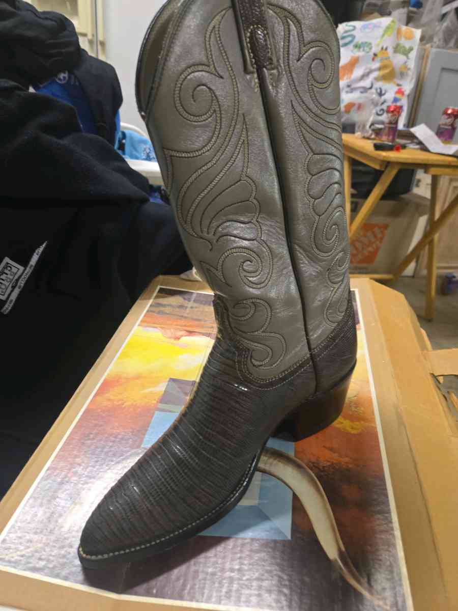 mens size lizard skin boots - Chino Hills, California - FleaMarketBay