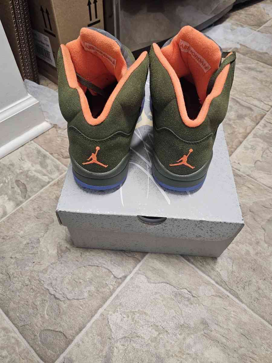 Jordan retro five olive size 10 men - Mableton, Georgia - FleaMarketBay