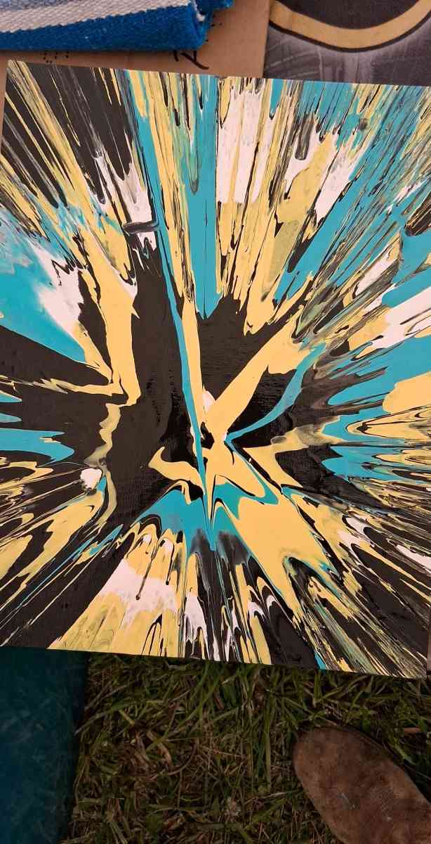 Custom Spin Art 11 x 14 or 16x20 - Alicia, Arkansas