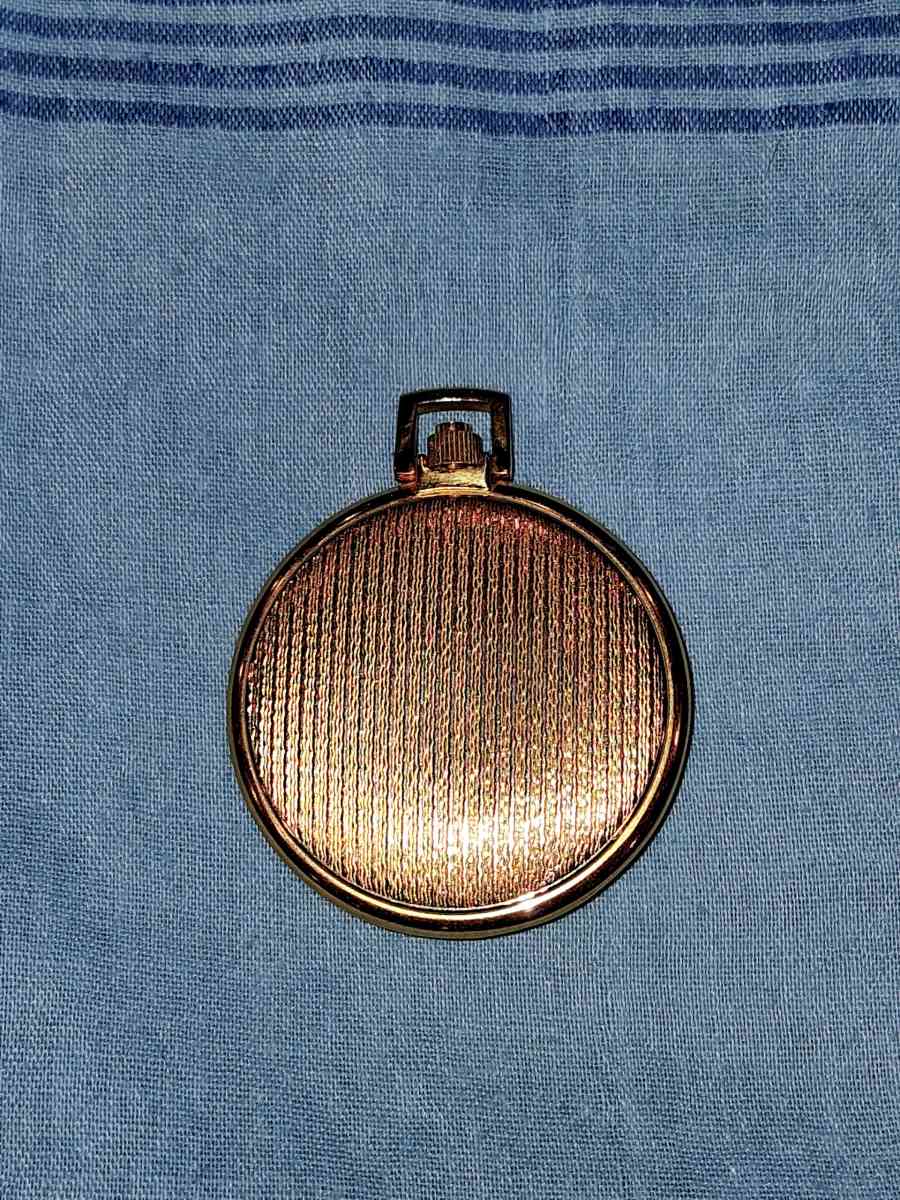 Vintage Swiss 14k gold filled Croton ladies pocket watch 17j - Easton, Pennsylvania - FleaMarketBay