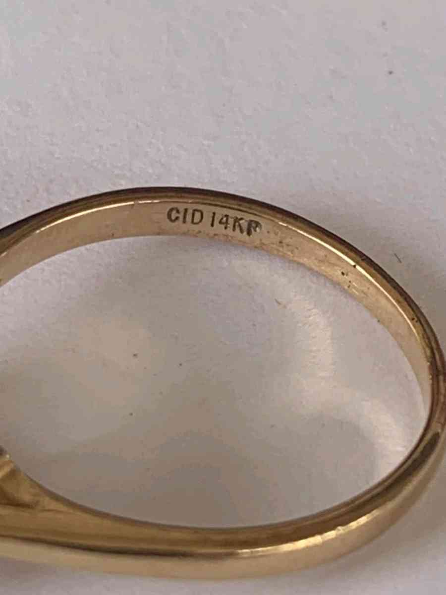 Aquamarine Emerald Cut Diamond Ring - Frostproof, Florida - FleaMarketBay