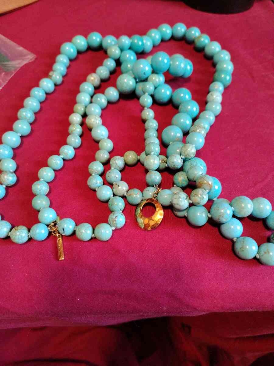 Estate Turquoise Necklace Sonia - Aiken, South Carolina
