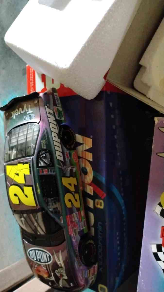 die cast cars still in the boxes collectors editJeff Gordon - Dike, Texas - FleaMarketBay