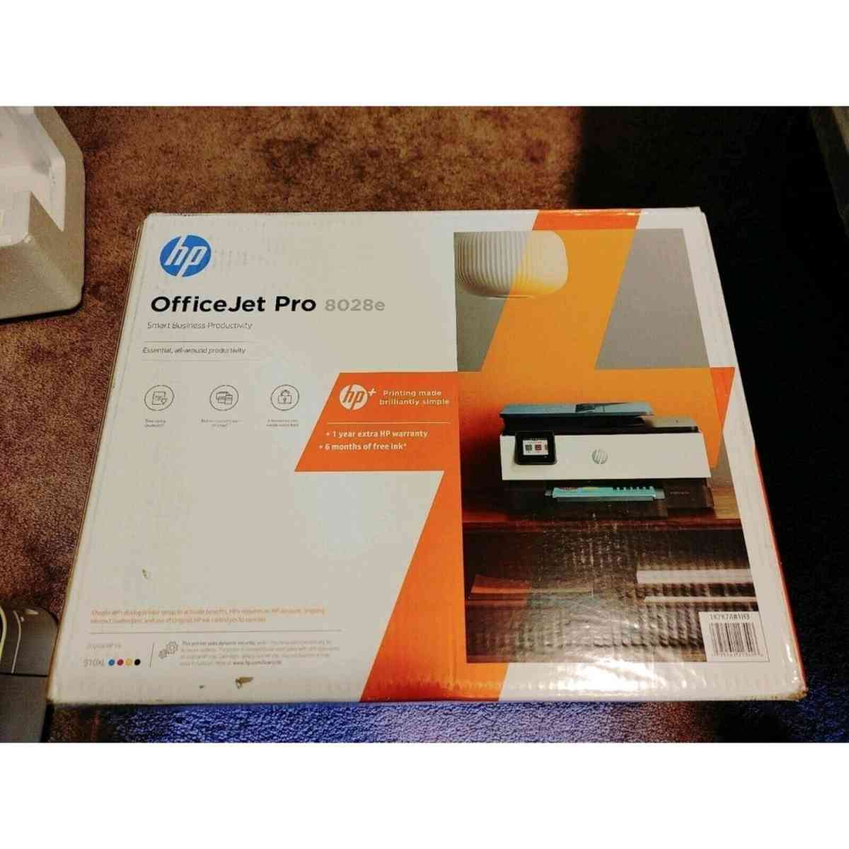 HP OfficeJet Pro 8028e AllinOne Wireless Color Inkjet Printe - Alicia, Arkansas - FleaMarketBay