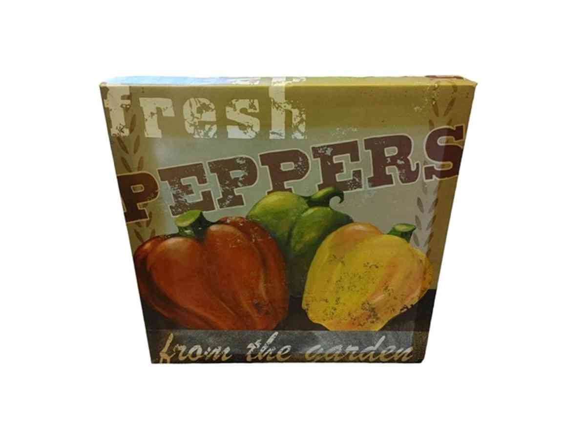 Fiona StokesGilbert Farm Fresh V Canvas Art  24 x 24 x 2 - Alicia, Arkansas - FleaMarketBay