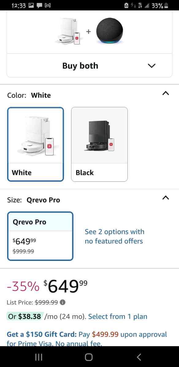ROBOROCK QREVO PRO NEW - Albuquerque, New Mexico - FleaMarketBay