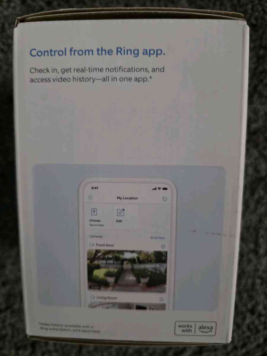 Ring Battery Doorbell And Indoor Cam - Newark, Delaware - FleaMarketBay