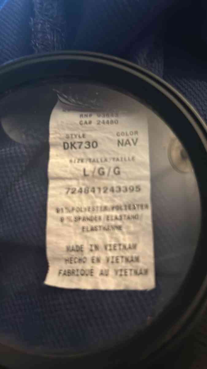 Dickies VNeck Navy Scrub Top Size L DK730 - Atlanta, Georgia - FleaMarketBay