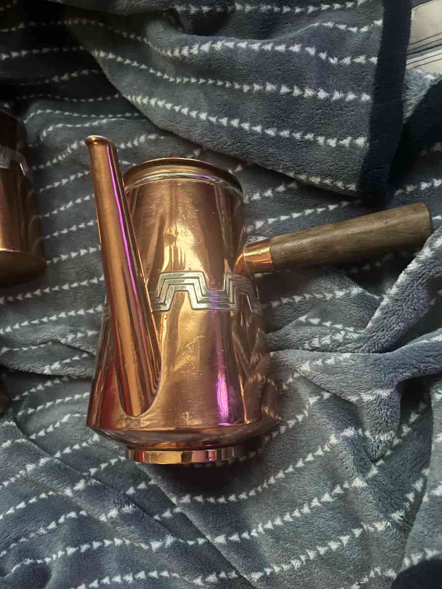 copper and silver Teaset - Evansville, Indiana