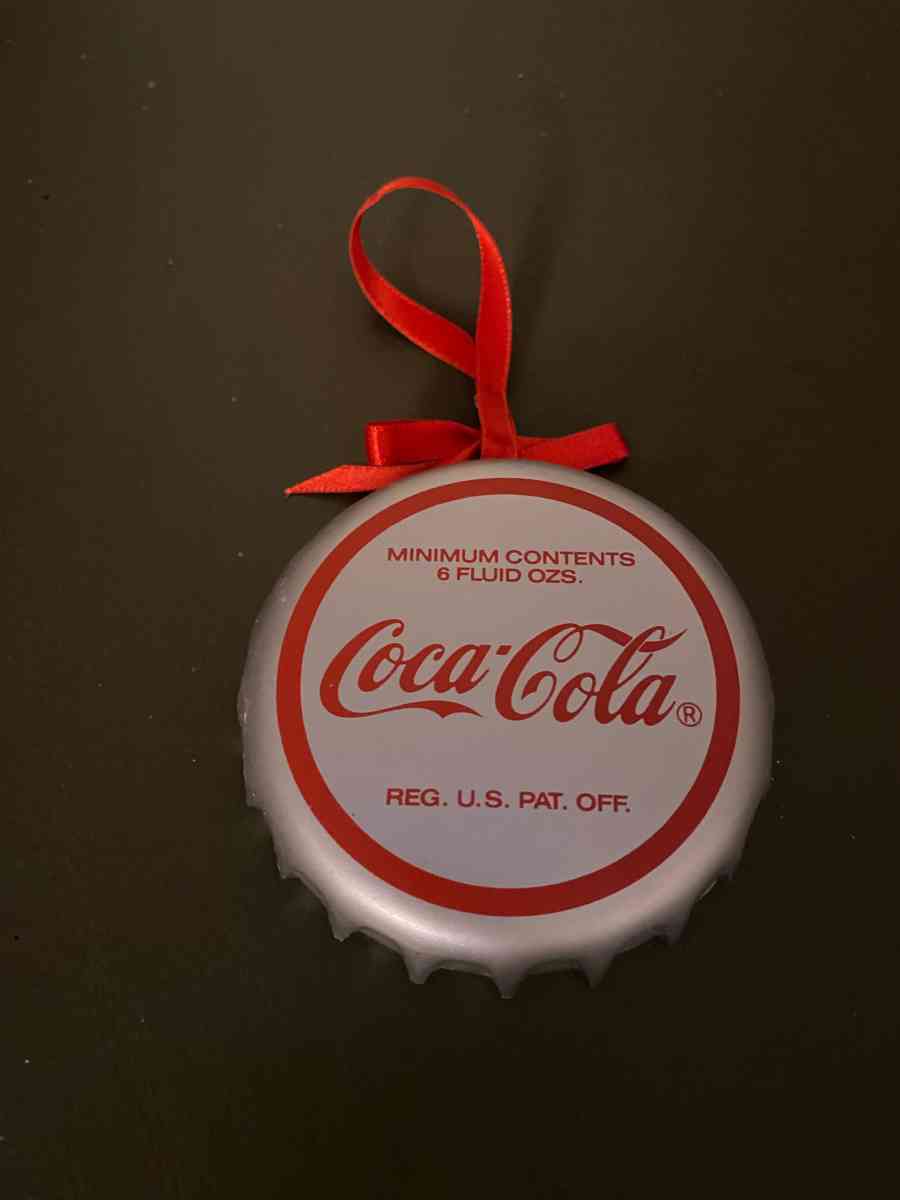 Coca Cola ornaments 1990 - San Jose, California - FleaMarketBay