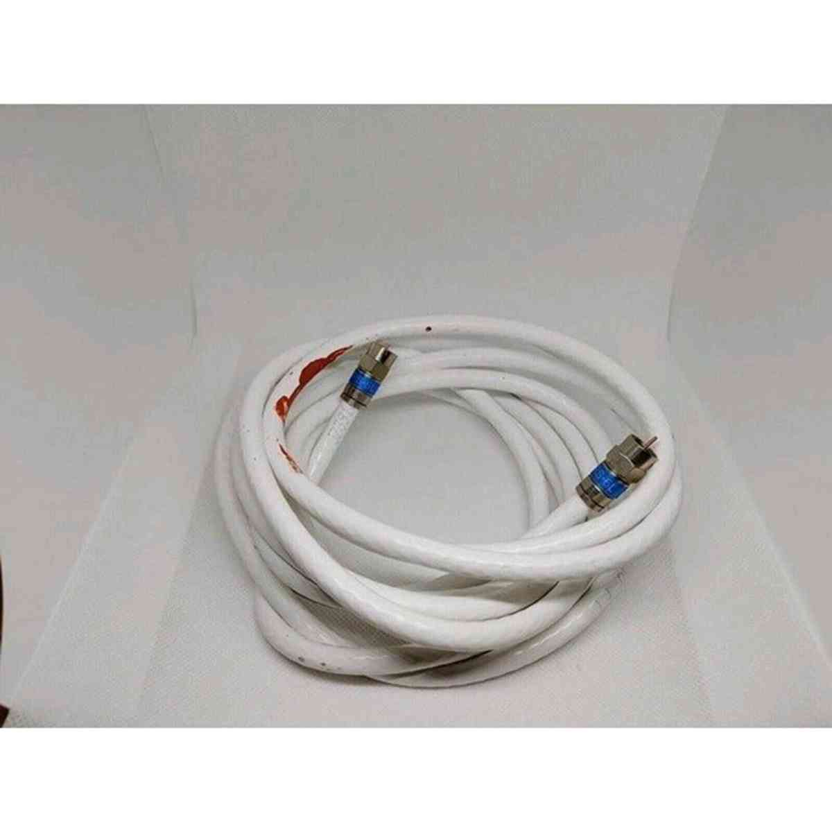 RG6 Coaxial Quad Cable Extension Coax Dual Shielded Wire TV