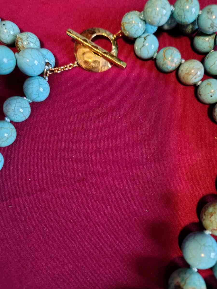 Estate Turquoise Necklace Sonia - Aiken, South Carolina - FleaMarketBay