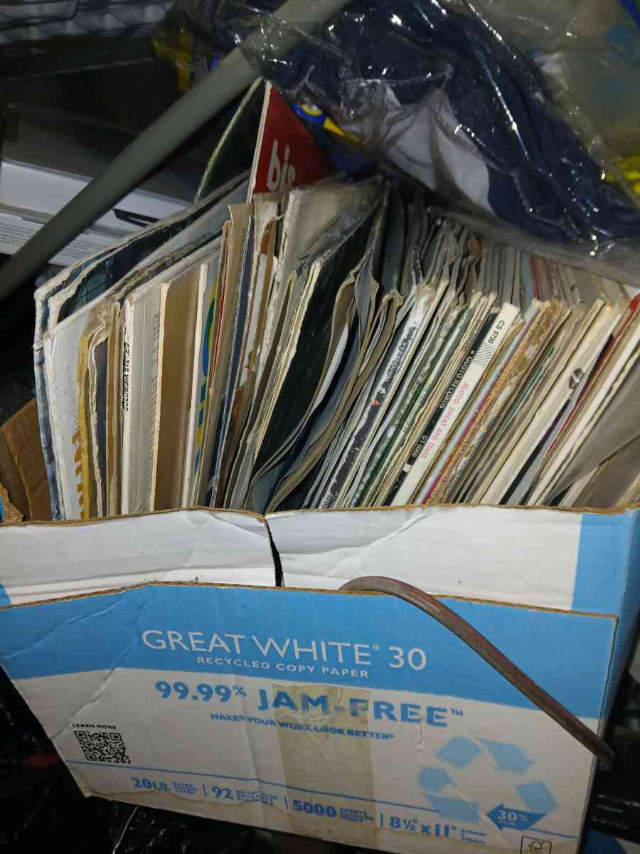 VINYL RECORDS WHOLE BOX OF EM - Golden, Colorado