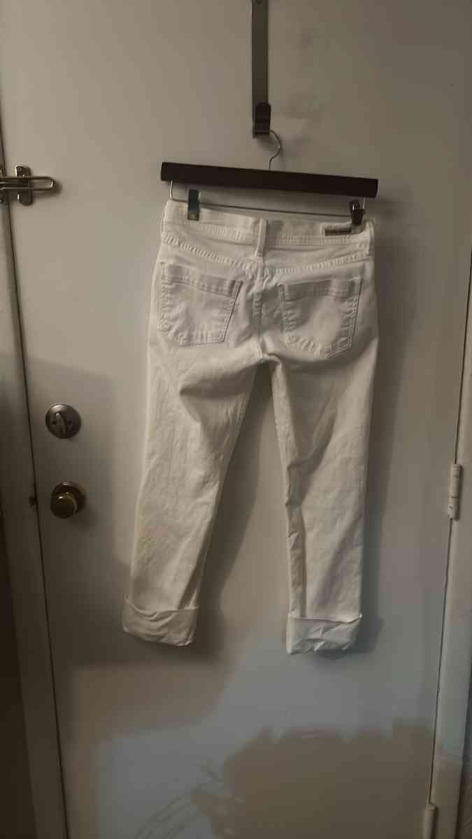 Citizens of Humanity White Dani Cropped Straight Leg Jeans - Atlanta, Georgia - FleaMarketBay