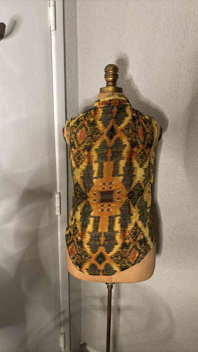 RACHEL Rachel Roy Multicolor Tie Front Blouse Size 2 - Atlanta, Georgia - FleaMarketBay