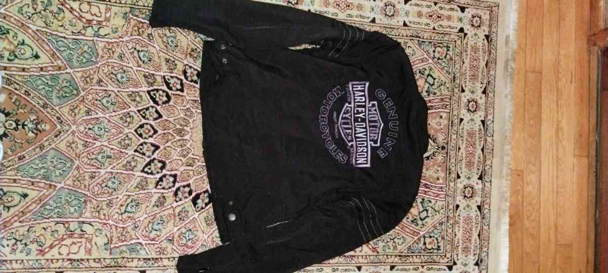 Harley Davidson cloth riding jacket - Simpsonville, South Carolina - FleaMarketBay