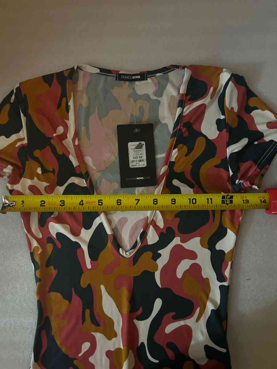 Fashion Nova Sargeant Sexy Camouflage Bodysuit Size XS - Atlanta, Georgia - FleaMarketBay