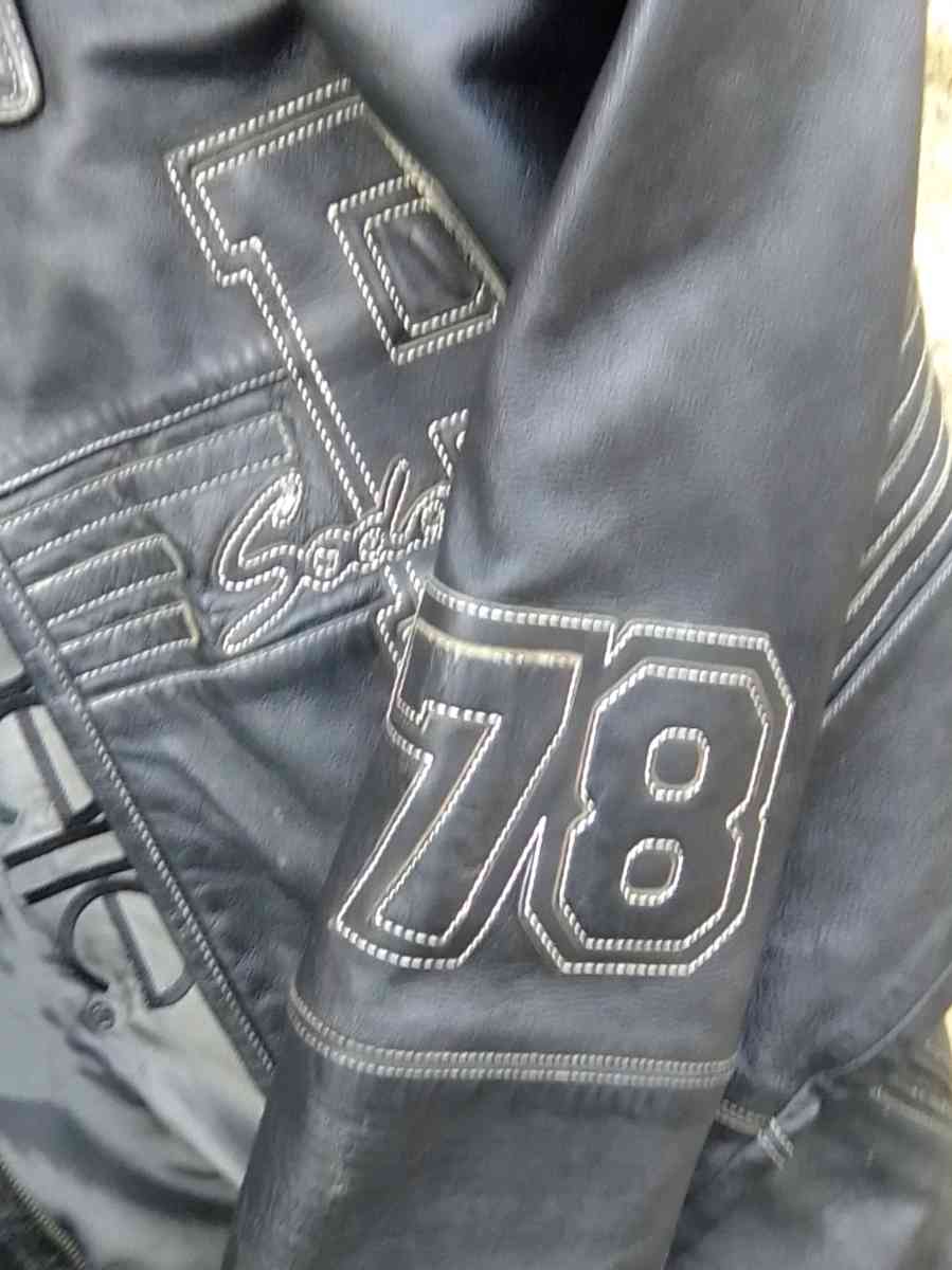 authentic Pelle Pelle Soda Club Marc Buchanan leather jacket - Brooklyn, New York - FleaMarketBay