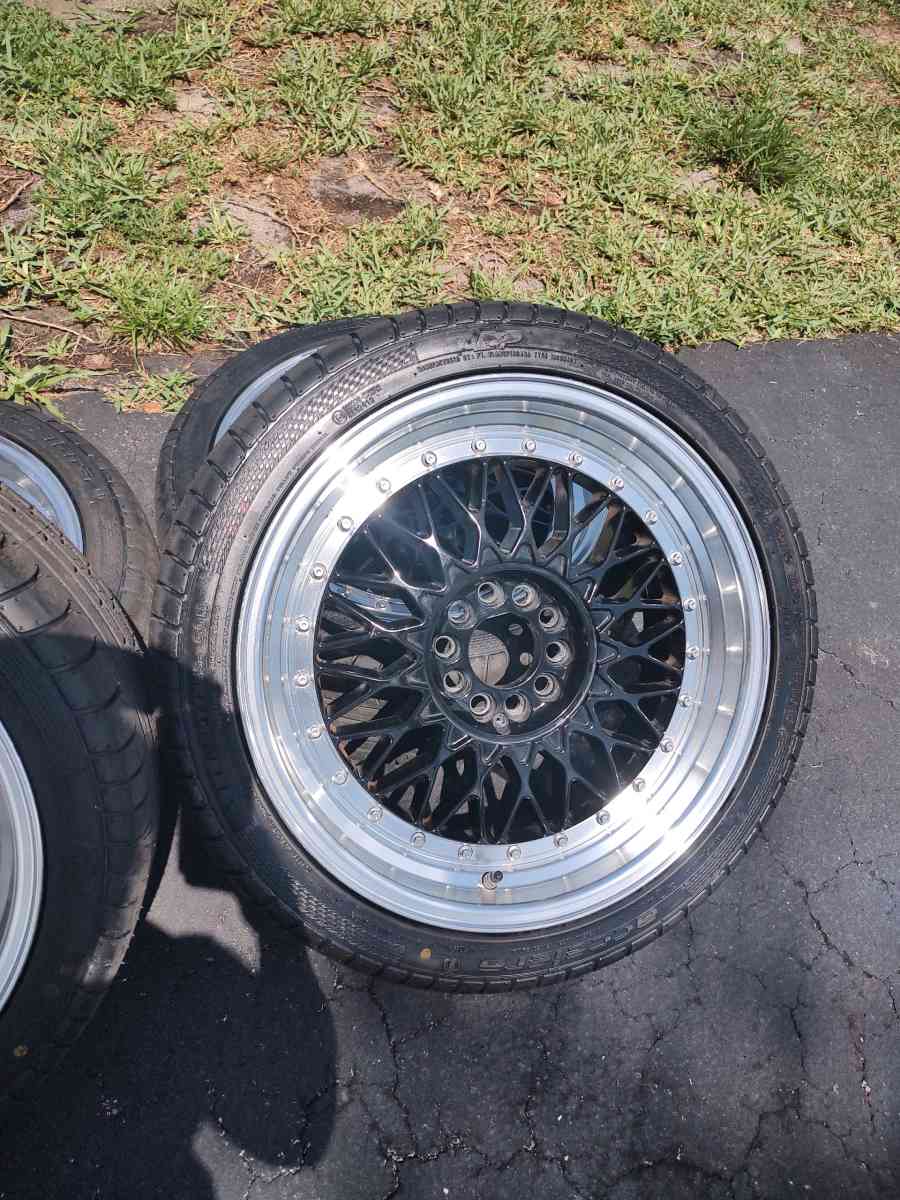 BBS alloy wheel with tire excellent condition See picture fo - Lake Worth, Florida - FleaMarketBay