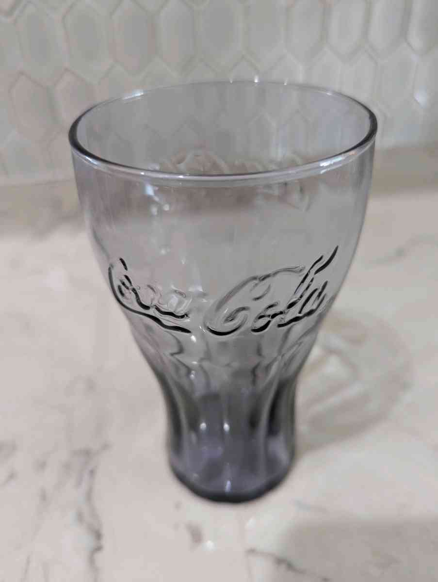 Pair of Purple CocaCola Glasses - Monroe, North Carolina - FleaMarketBay