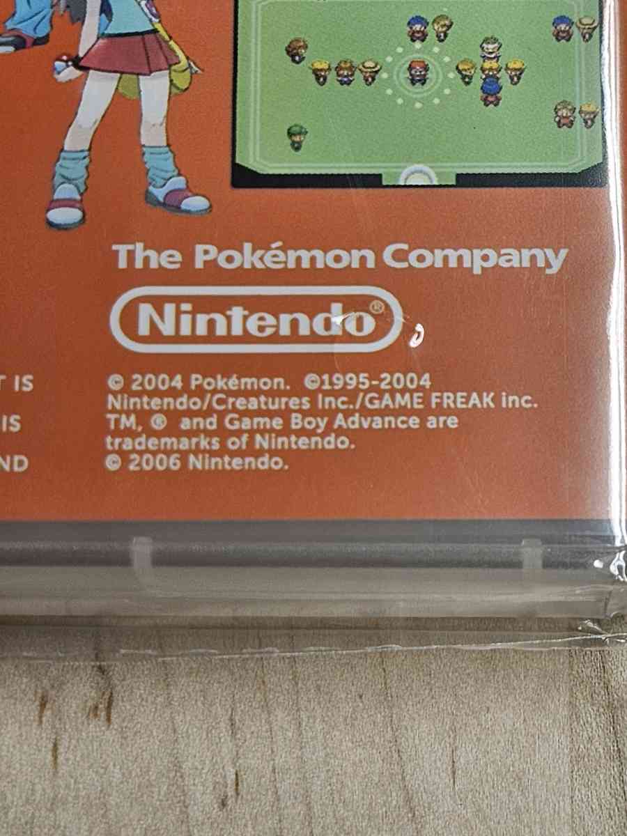 Pokmon Fire Red NEW and SEALED - Island Falls, Maine - FleaMarketBay