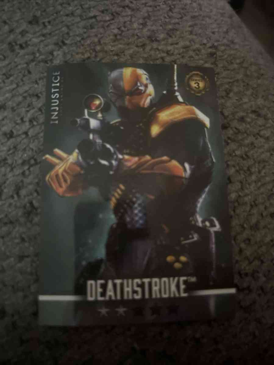 DC Injustice Game Cards - Kenton, Ohio - FleaMarketBay