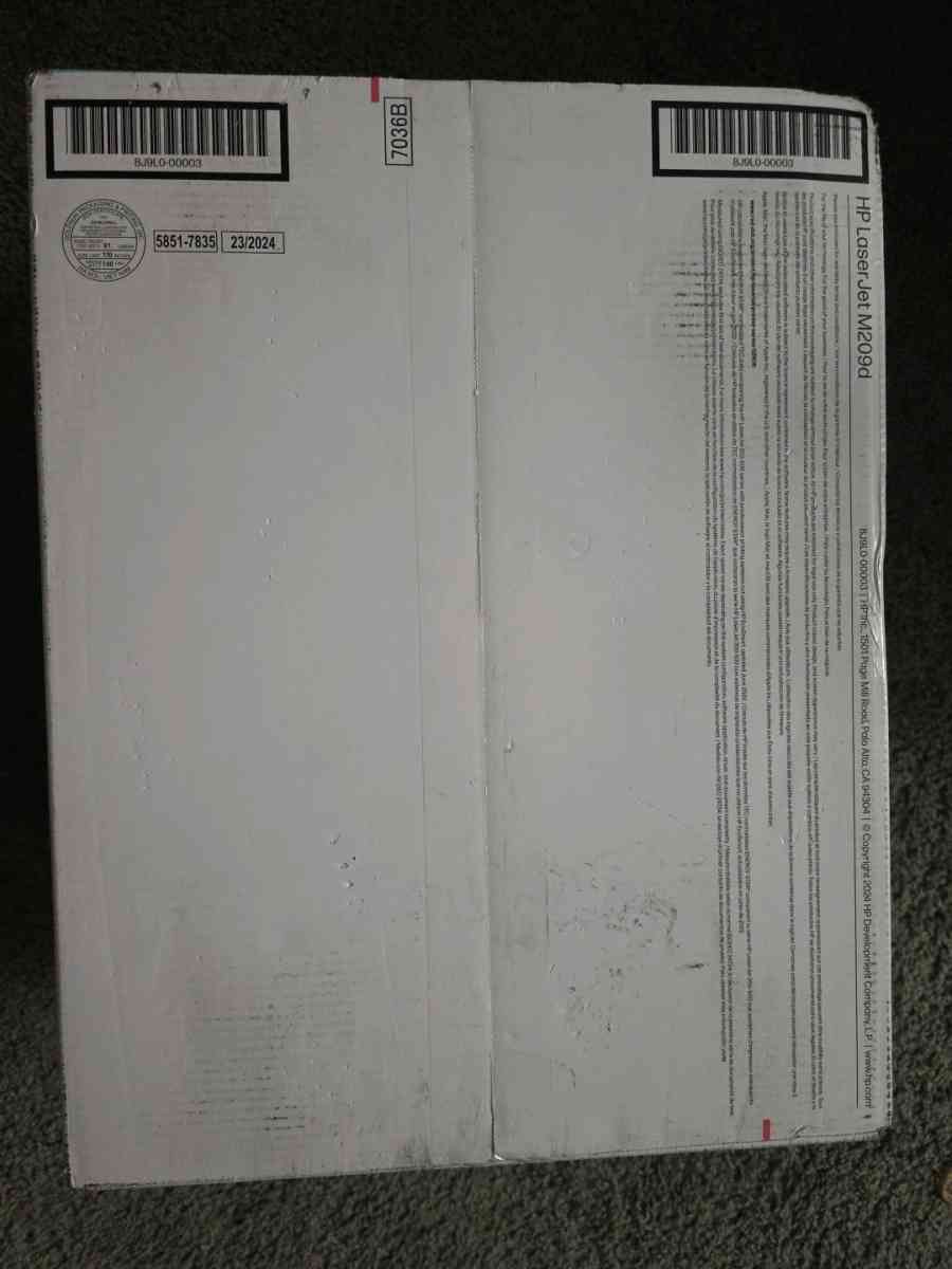 HP LaserJet M209d Printer - Newark, Delaware - FleaMarketBay