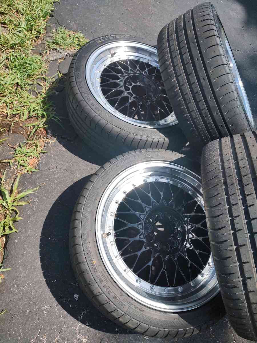 BBS alloy wheel with tire excellent condition See picture fo - Lake Worth, Florida - FleaMarketBay