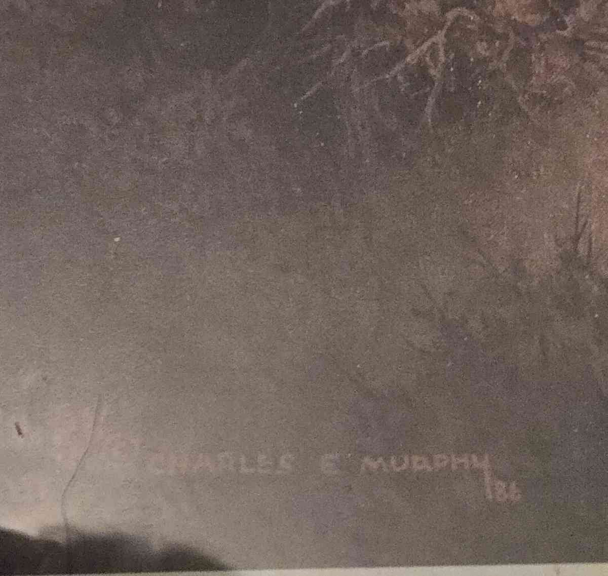 Deer print by Charles E Murphy - Erlanger, Kentucky - FleaMarketBay