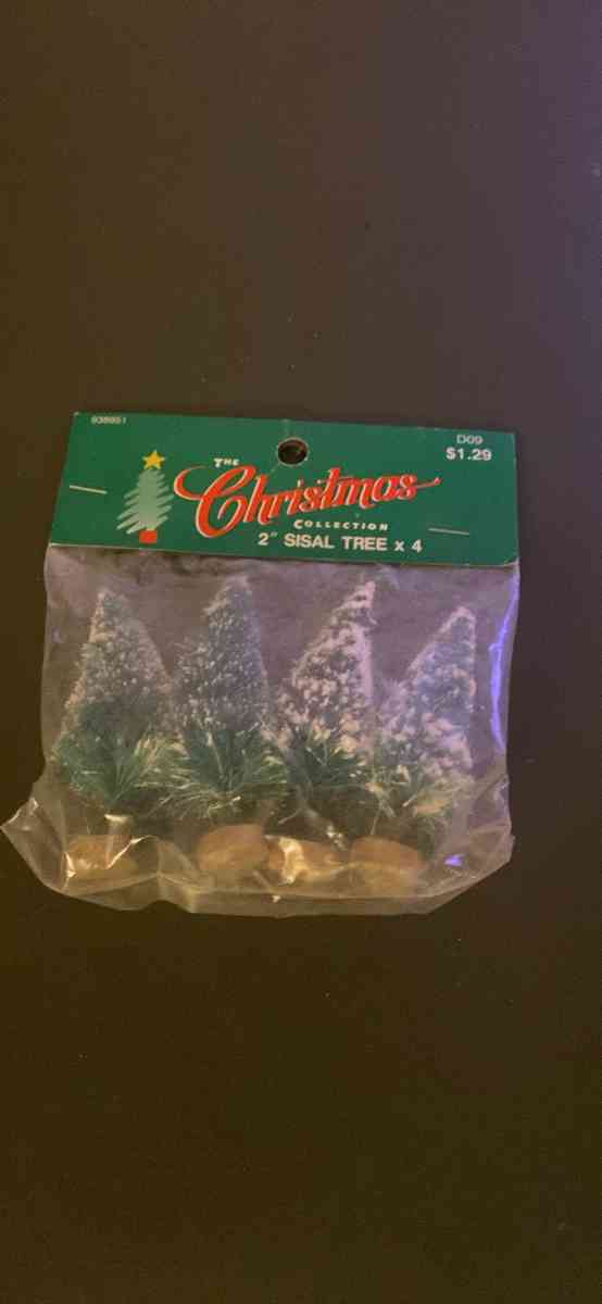 tiny tree for tiny village - San Jose, California - FleaMarketBay