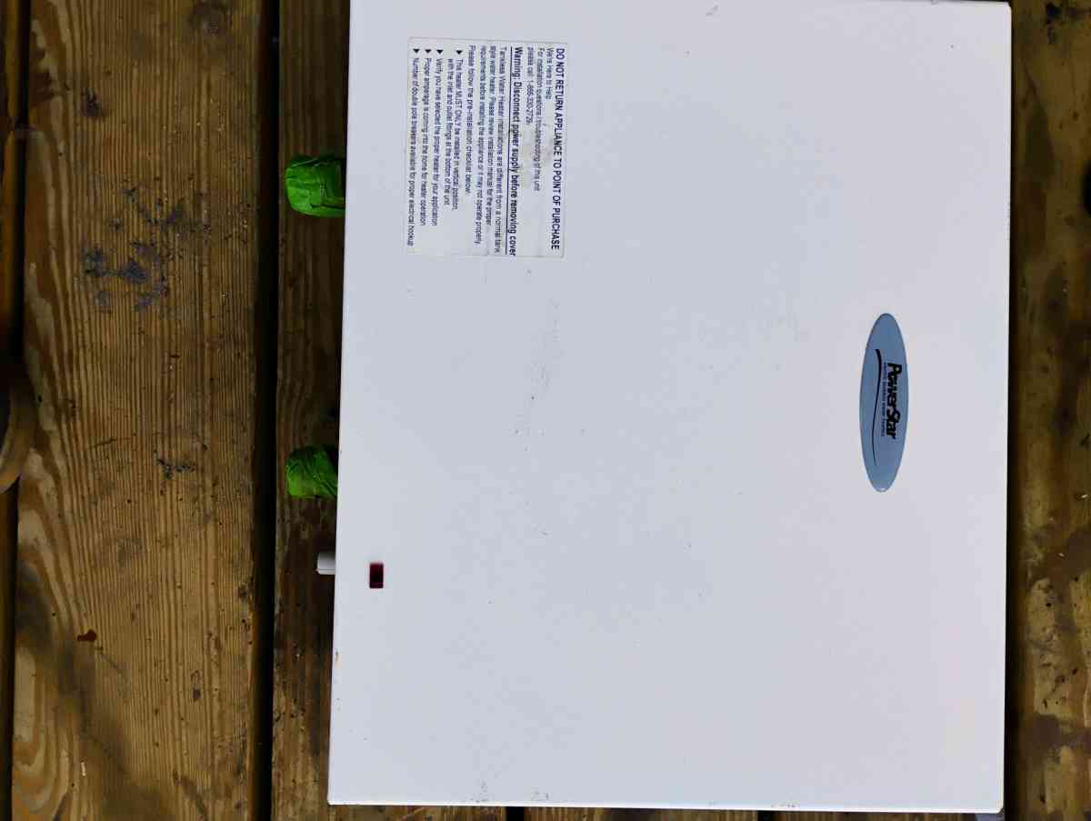 powerstar  electric tankless hot water heater - Green Cove Springs, Florida