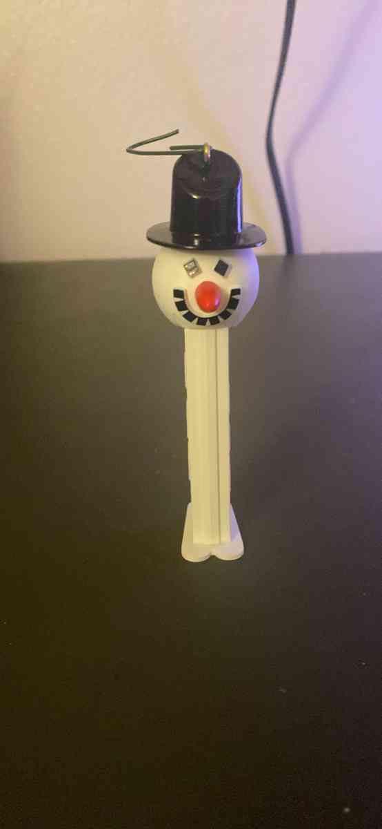 snowman pez candy ornaments - San Jose, California - FleaMarketBay