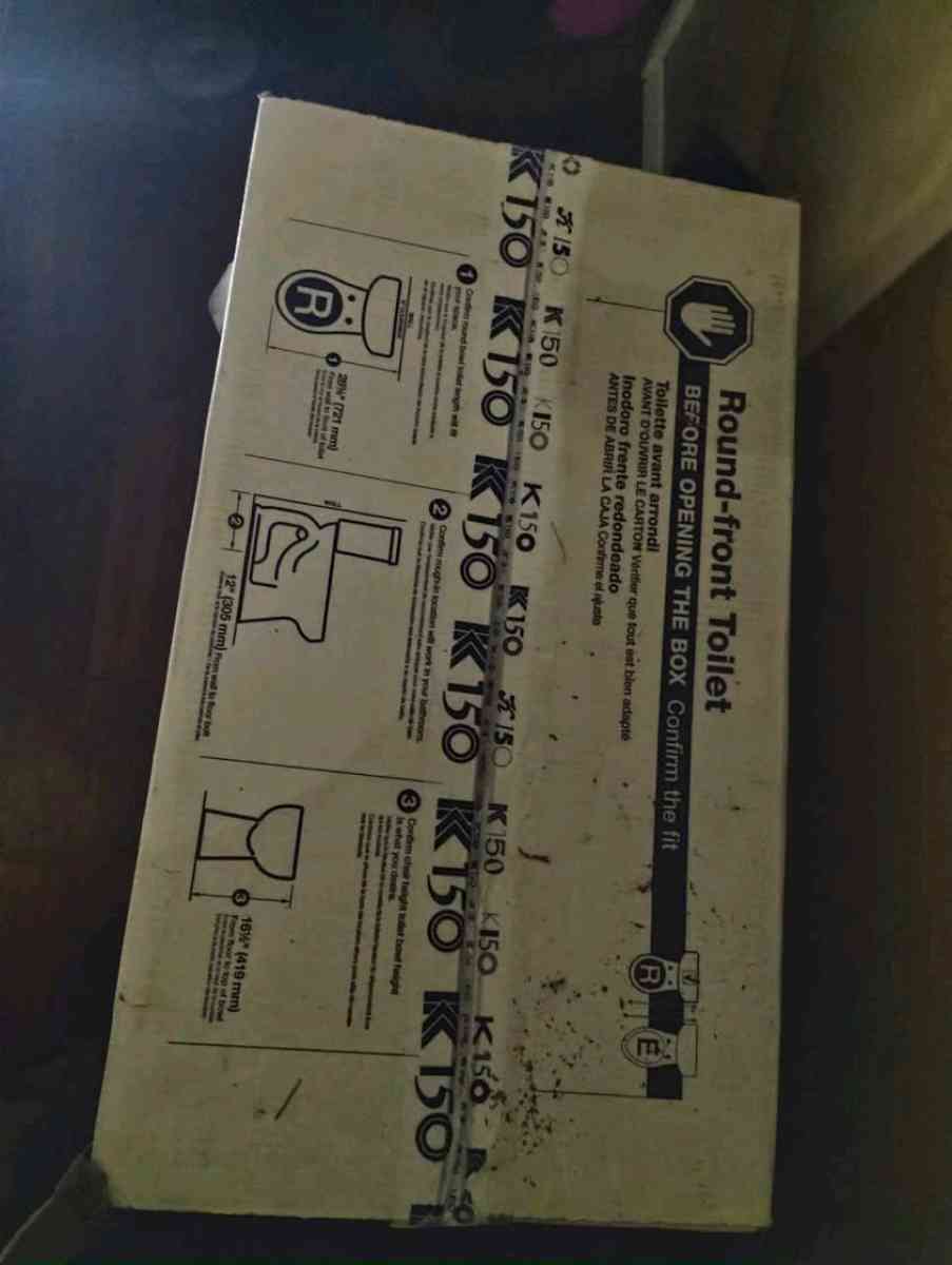 Kohler Round Front Toilet - Evansville, Indiana - FleaMarketBay