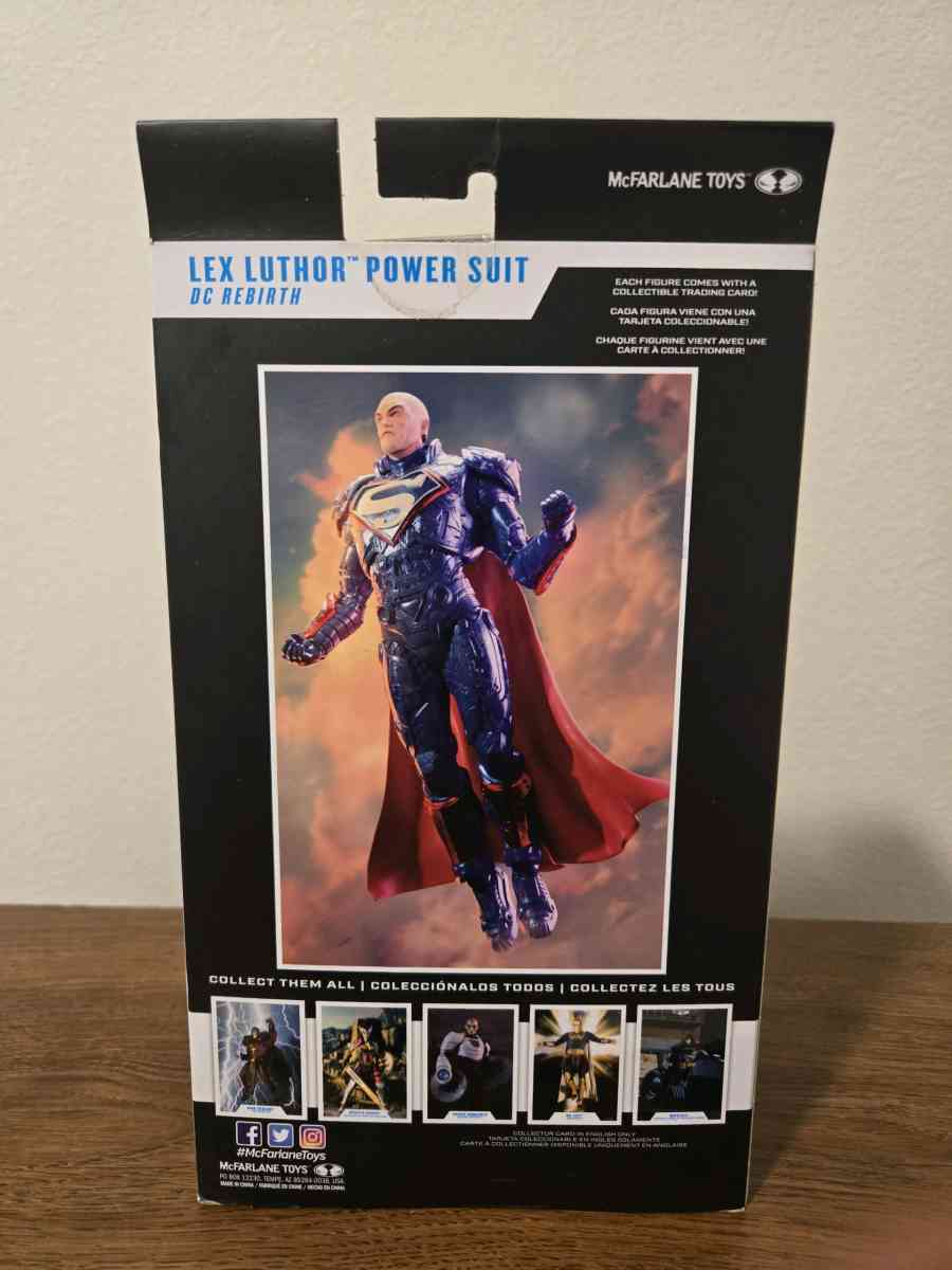 LEX LUTHER POWER SUIT ACTION FIGURE - Santa Barbara, California - FleaMarketBay