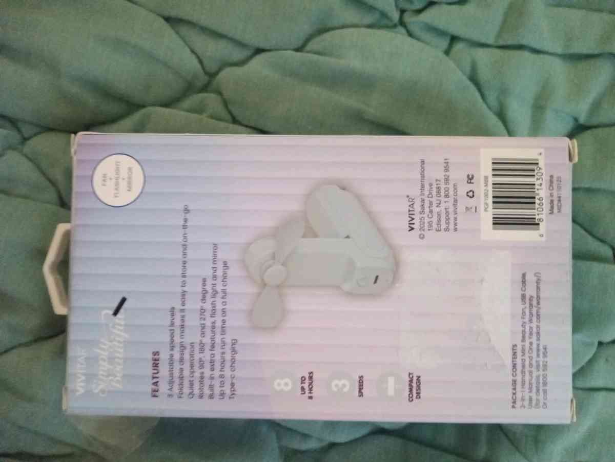 3in1 handheld fan - Knoxville, Tennessee - FleaMarketBay