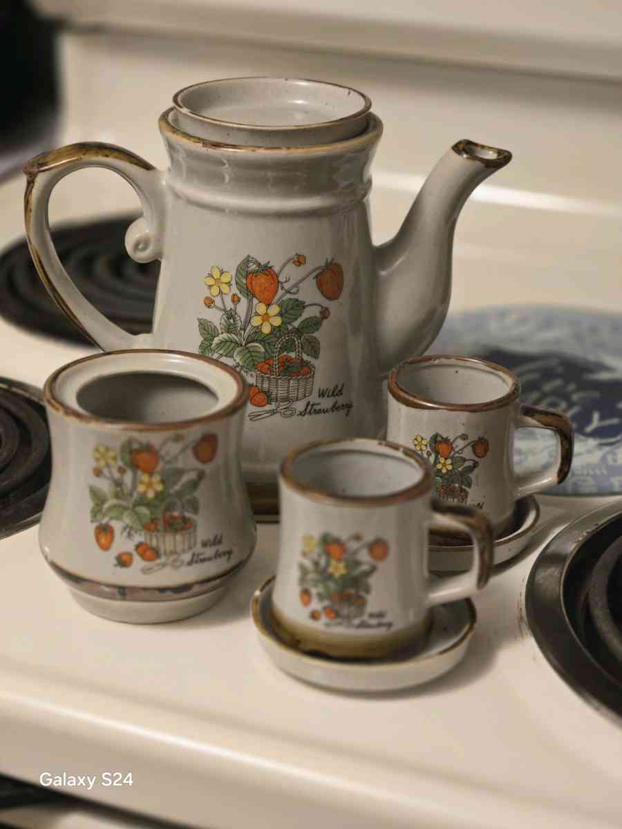 strawberry field tea or coffee set - Birmingham, Alabama